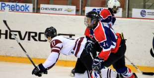 Latvijas U20 izlase uzveic "Liepājas Metalurgu"