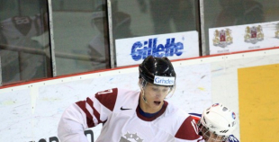 Latvijas U20 izlase uzveic "Liepājas Metalurgu"