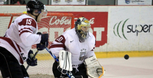 Latvijas U20 izlase uzveic "Liepājas Metalurgu"