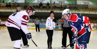 Latvijas U20 izlase uzveic "Liepājas Metalurgu"