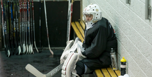 Latvijas hokeja izlases treniņš 24.03.2017.