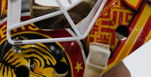 FOTO: Latvijas izlases treniņš Seržī ledus arēnā 