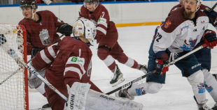 FOTO: Latvijas U20 izlase - Zemgale/LLU 5:3