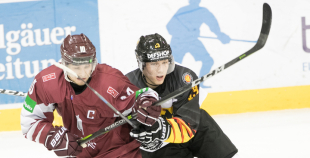 Latvijas U-20 izlase cieš neveiksmi pret Vācijas valstsvienību 