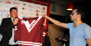 Aizvadīta Latvijas izlašu preses konference, prezentēti valstsvienības jaunie pārbaudes spēļu krekli