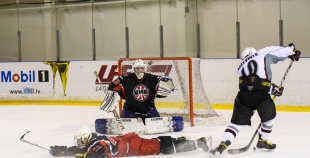 1. līga: Valmieras HK/BSS - HS Rīga 2000 1:2