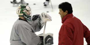 Hokeja izlases treniņš