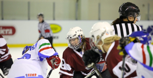 Latvijas sieviešu izlase zaudē Itālietiem