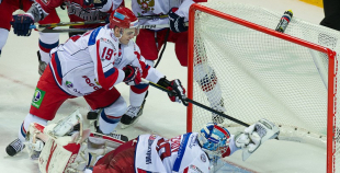 Latvijas izlase otrajā mačā atzīst krievu pārākumu