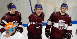 Latvijas nacionālā izlase vēlreiz uzvar Austriju