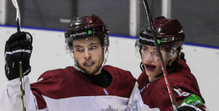 FOTO: Latvijas U-20 izlase - HS "Rīga" 3:2 (p.m.)