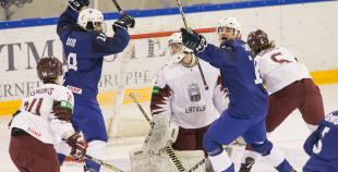 FOTO: Latvija U-20 - Francija U-20 (1:3)