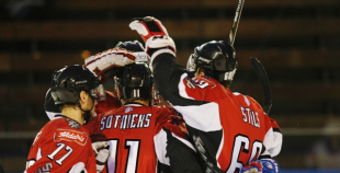 EIHC: Latvija - Slovēnija 4:3PL