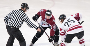 Latvijas U20 izlase pēdējā spēlē pirms PČ izcīna uzvaru