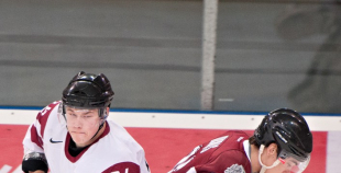 Latvijas U20 izlase pēdējā spēlē pirms PČ izcīna uzvaru