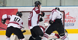 Latvijas U20 izlase pēdējā spēlē pirms PČ izcīna uzvaru