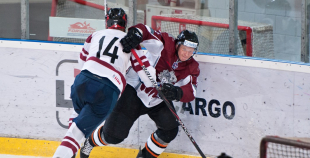 Latvijas U20 izlase pēdējā spēlē pirms PČ izcīna uzvaru