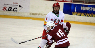 Latvijas jaunieši ar 4:1 apspēlē Baltkrievijas vienadžus