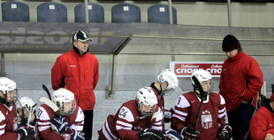 Latvijas jaunieši ar 4:1 apspēlē Baltkrievijas vienadžus