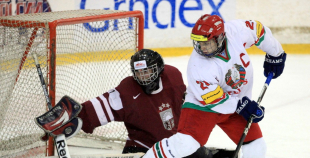 Latvijas jaunieši ar 4:1 apspēlē Baltkrievijas vienadžus