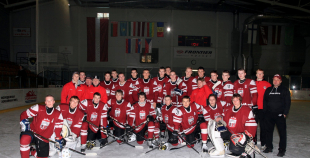 Latvijas jaunieši ar 4:1 apspēlē Baltkrievijas vienadžus