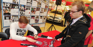 2013 Latvijas hokeja izlases tikšanās ar līdzjutējiem "Spicē"