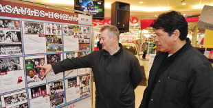 2013 Latvijas hokeja izlases tikšanās ar līdzjutējiem "Spicē"