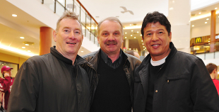 2013 Latvijas hokeja izlases tikšanās ar līdzjutējiem "Spicē"