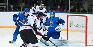 Latvija - Kazahstāna 3:2