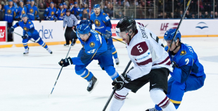 Latvija - Kazahstāna 3:2