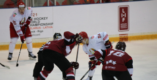 EHC: Latvija - Baltkrievija 0:3