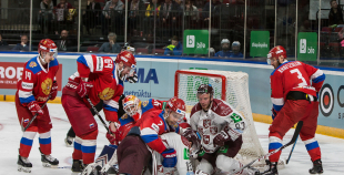 Latvijas nacionālā izlase uzveic spēcīgo Krievijas izlasi!