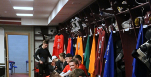 Latvijas hokeja izlases treniņš 06.03.2017.