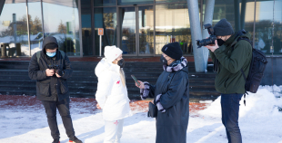 FOTO: Latvijas hokeja izlases dodas uz Pekinas olimpiskajām spēlēm