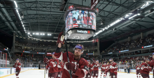 Latvijas izlase pirmajā spēlē atzīst Norvēģijas pārākumu