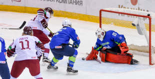FOTO: Latvija - Slovēnija 9:1