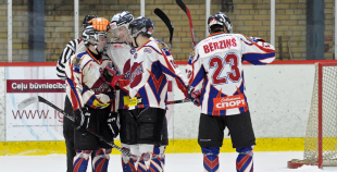 2013 LČ HS "Rīga/Prizma" pēcspēles metienos uzveic HK "Zemgale/JLSS"