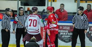 FOTO: Latvija - Baltkrievija 2:3