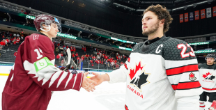 Latvijas U-20 izlase parāda raksturu un liek nodrebēt Kanādai