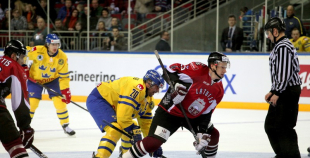 2013 EHC: Latvija - Zviedrija 1:2