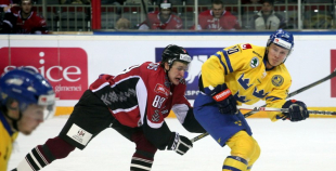 2013 EHC: Latvija - Zviedrija 1:2