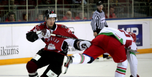 2013 EHC: Latvija - Baltkrievija 0:3