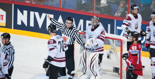 Latvija - Austrija 3:6