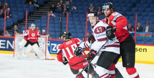 Latvija - Austrija 3:6