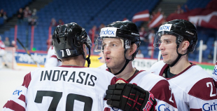 Latvija - Austrija 3:6