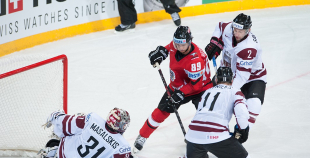 Latvija - Austrija 3:6