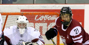 Latvija U20 - HK Rīga 3:0