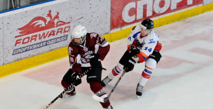 Foto: "Dinamo Juniors" piekāpjas Jelgavas HK "Zemgale/LLU"