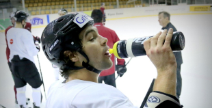 2013 Latvijas izlases pirmais treniņš pirms spēlēm ar Krieviju