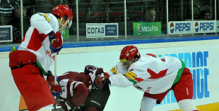 Latvijas U-20 zaude Baltkrievijai